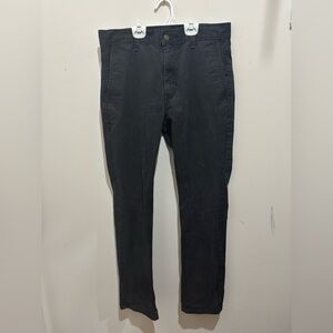 Levi's Men’s black chino pants, straight leg, 30x30